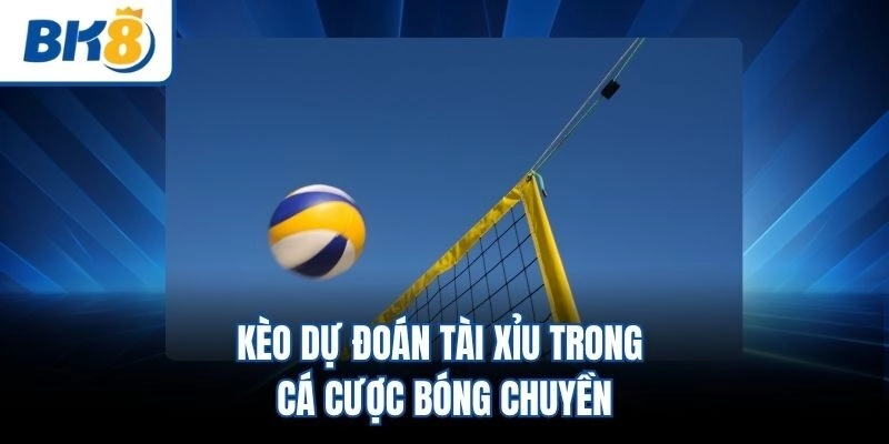 Kèo dự đoán tài xỉu trong cá cược bóng chuyền